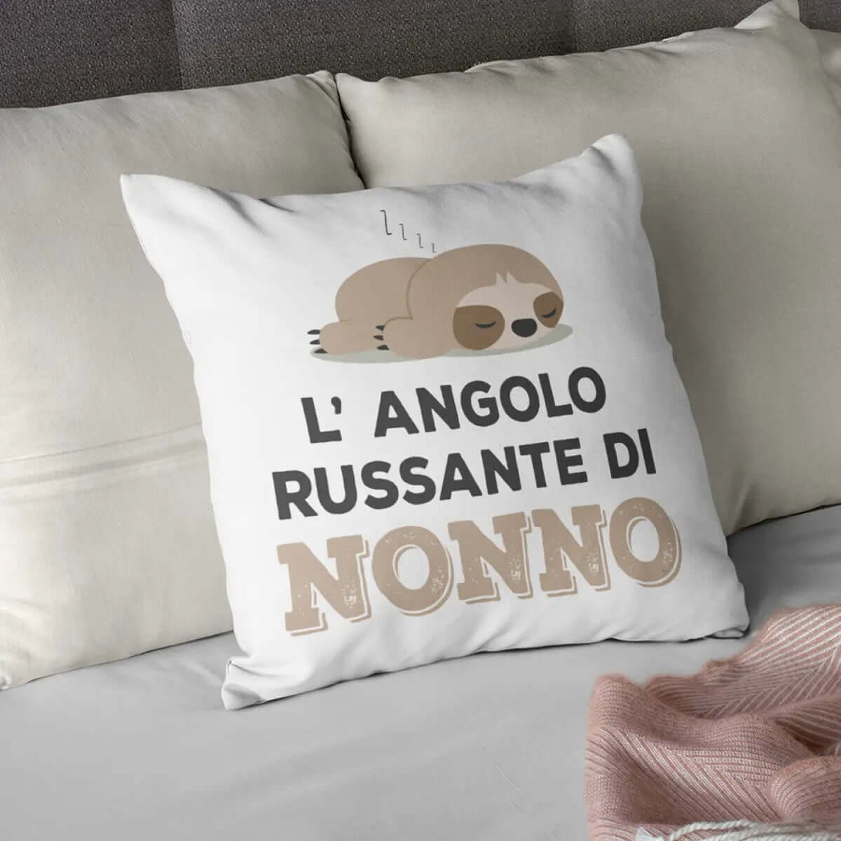 Cuscino L'angolo russante di Nonno
