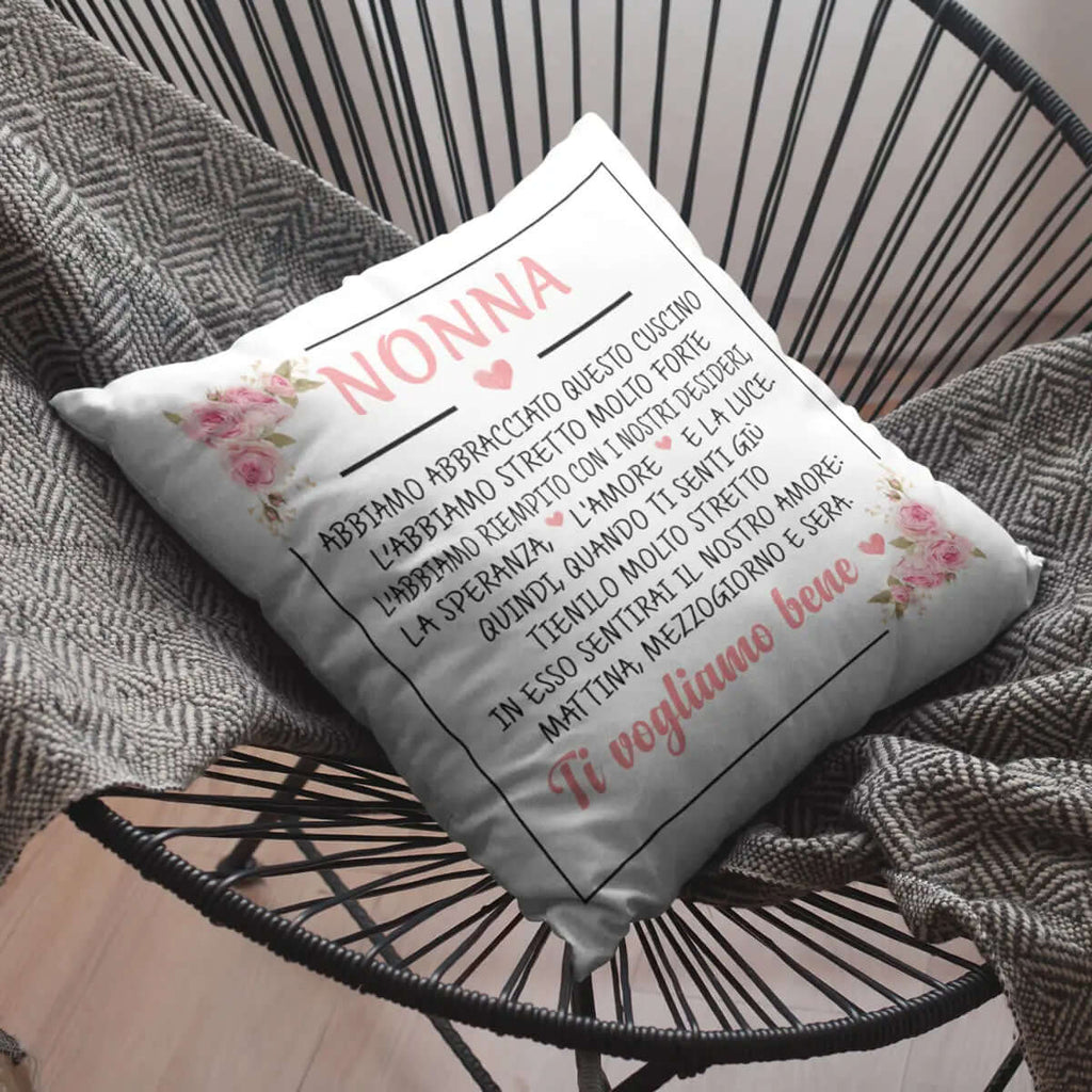 Cuscino Nonna ti vogliamo bene