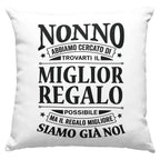 Cuscino Nonno il miglior regalo per te