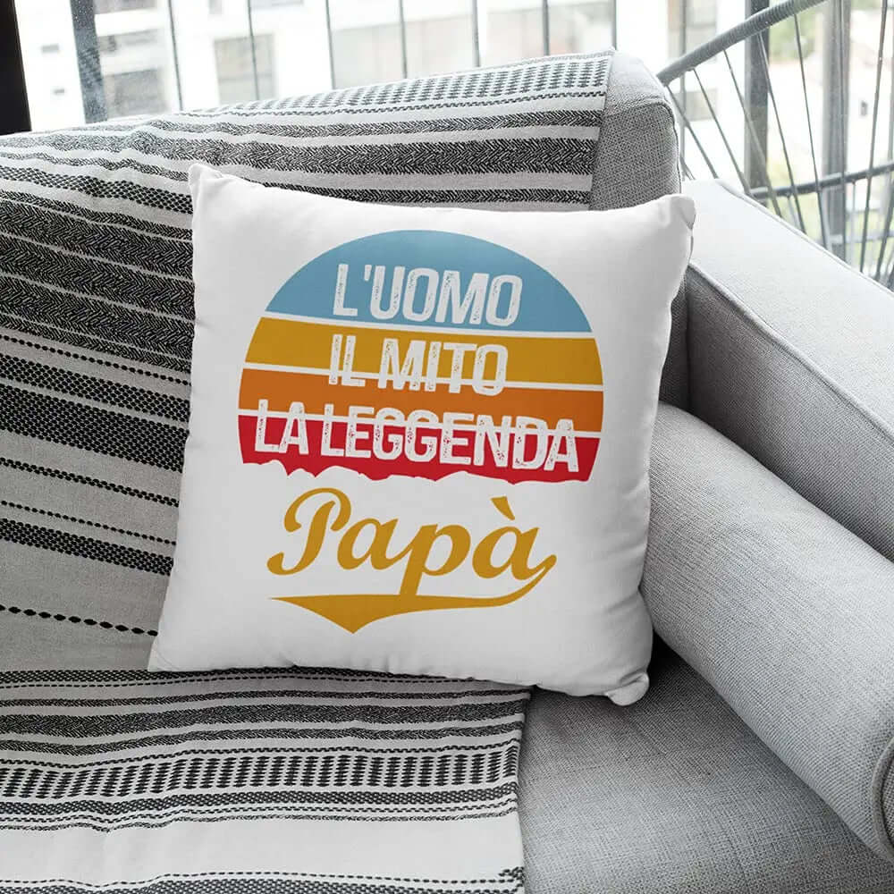 Cuscino Uomo Mito Leggenda Papà