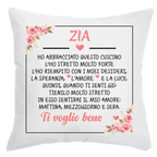 Cuscino Zia Ti Voglio Bene