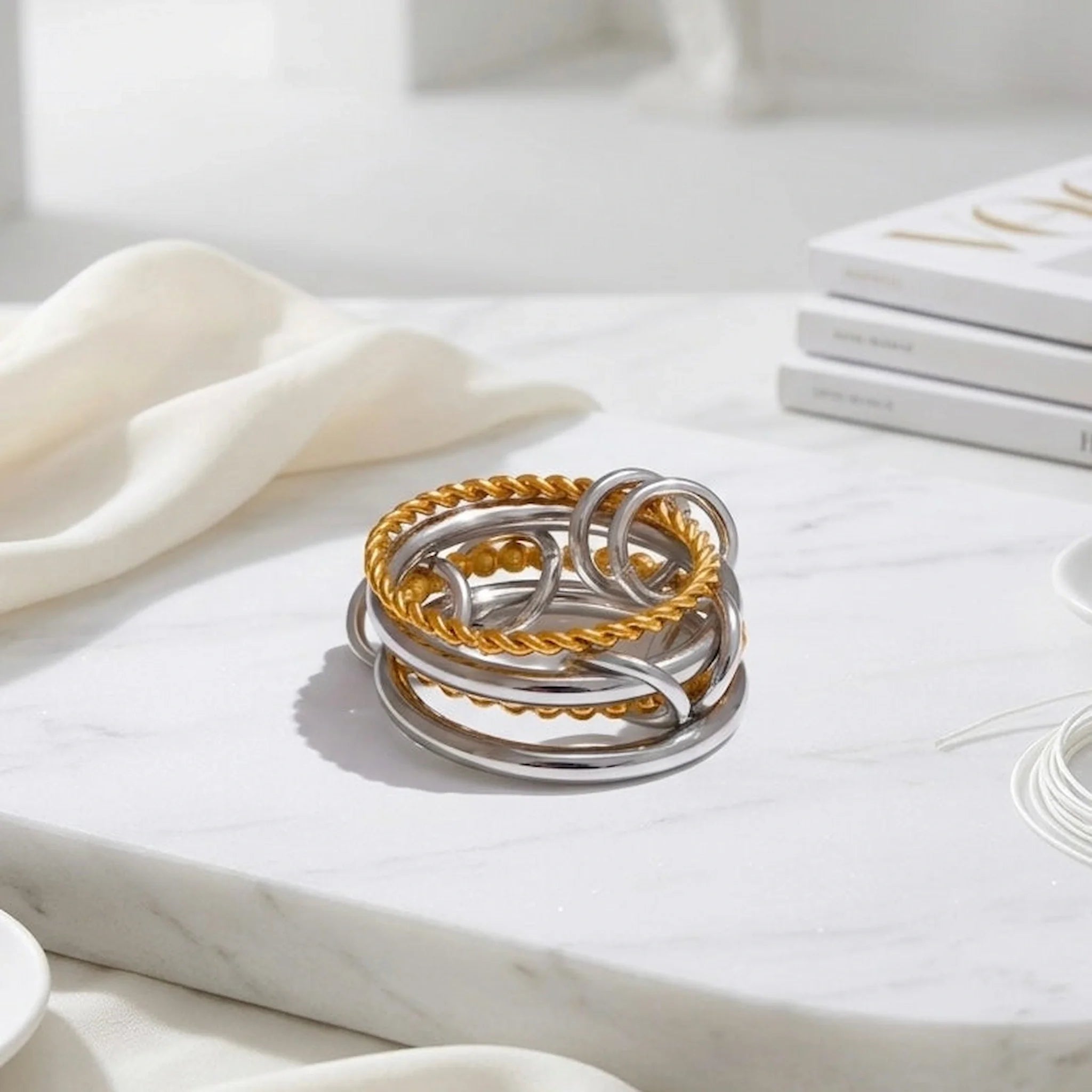 BEHI WAVE RING