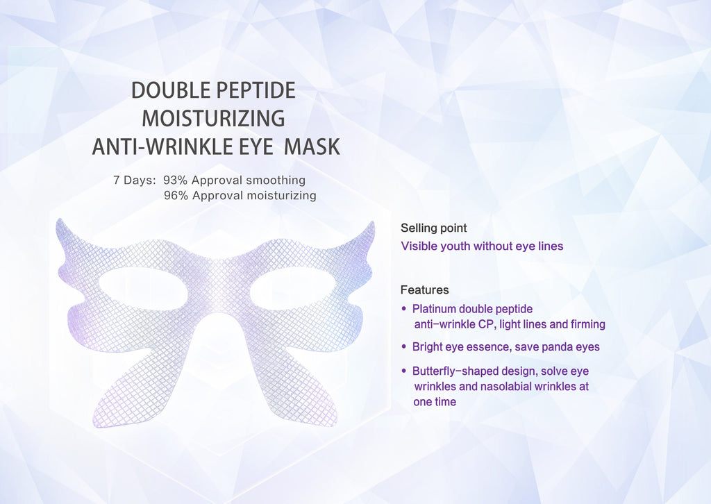 WETCODE - Dual-peptide Moisturizing Anti-wrinkle Eye Mask *5pz