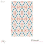 Carta da parati - Diamanti cream