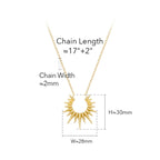 BEHI SUN STAR NECKLACE