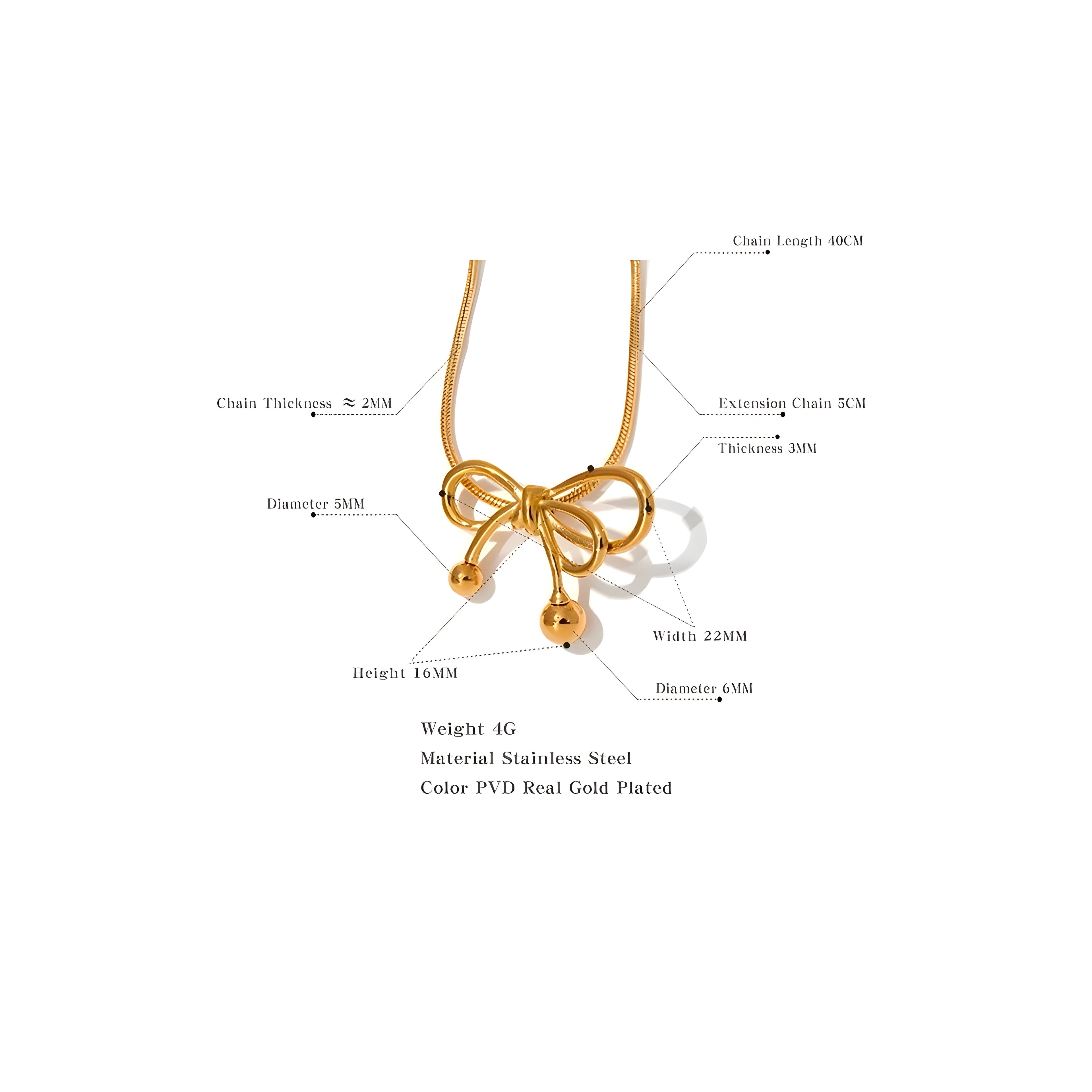 BEHI PAPILLON NECKLACE