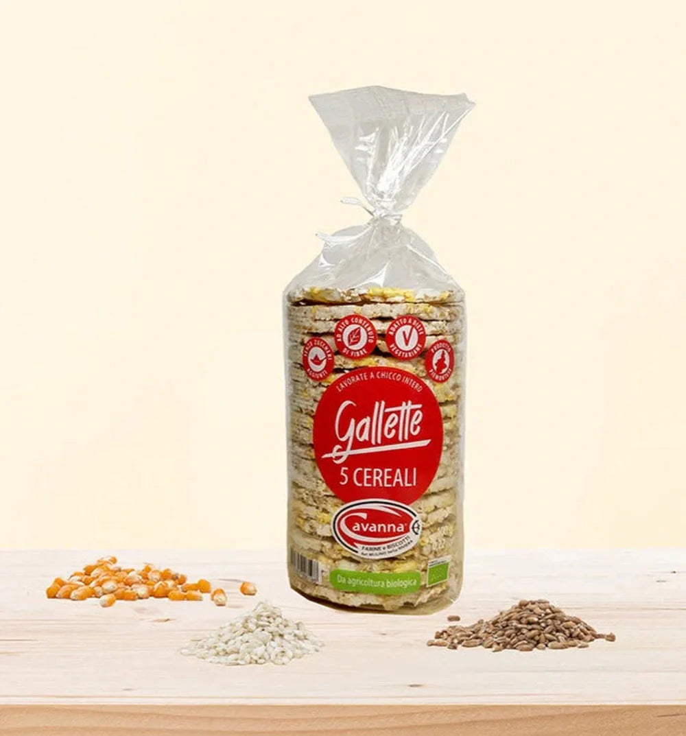 Gallette ai 5 Cereali BIO - Cavanna