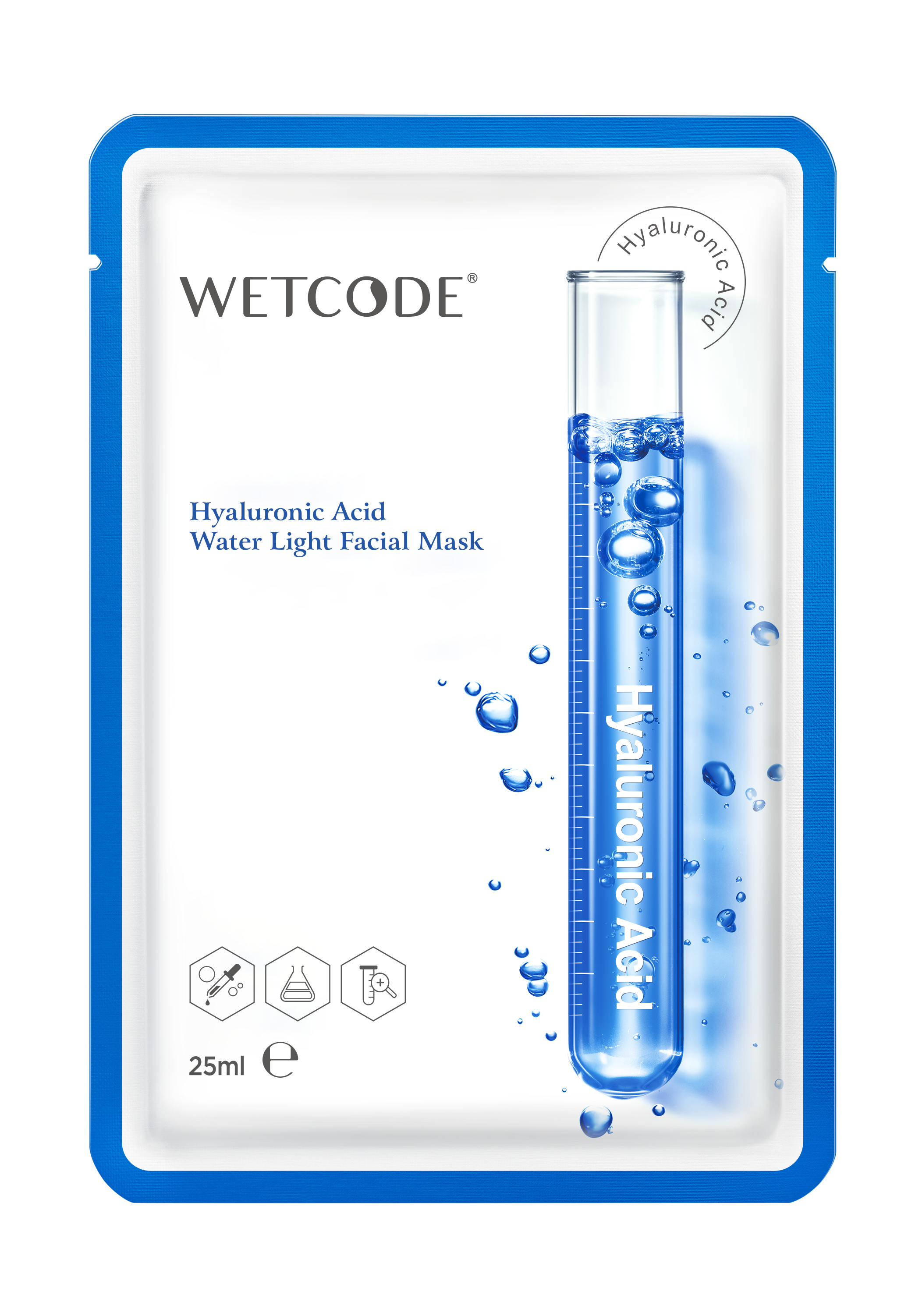 WETCODE - Hyaluronic Acid Facial Mask *5pz