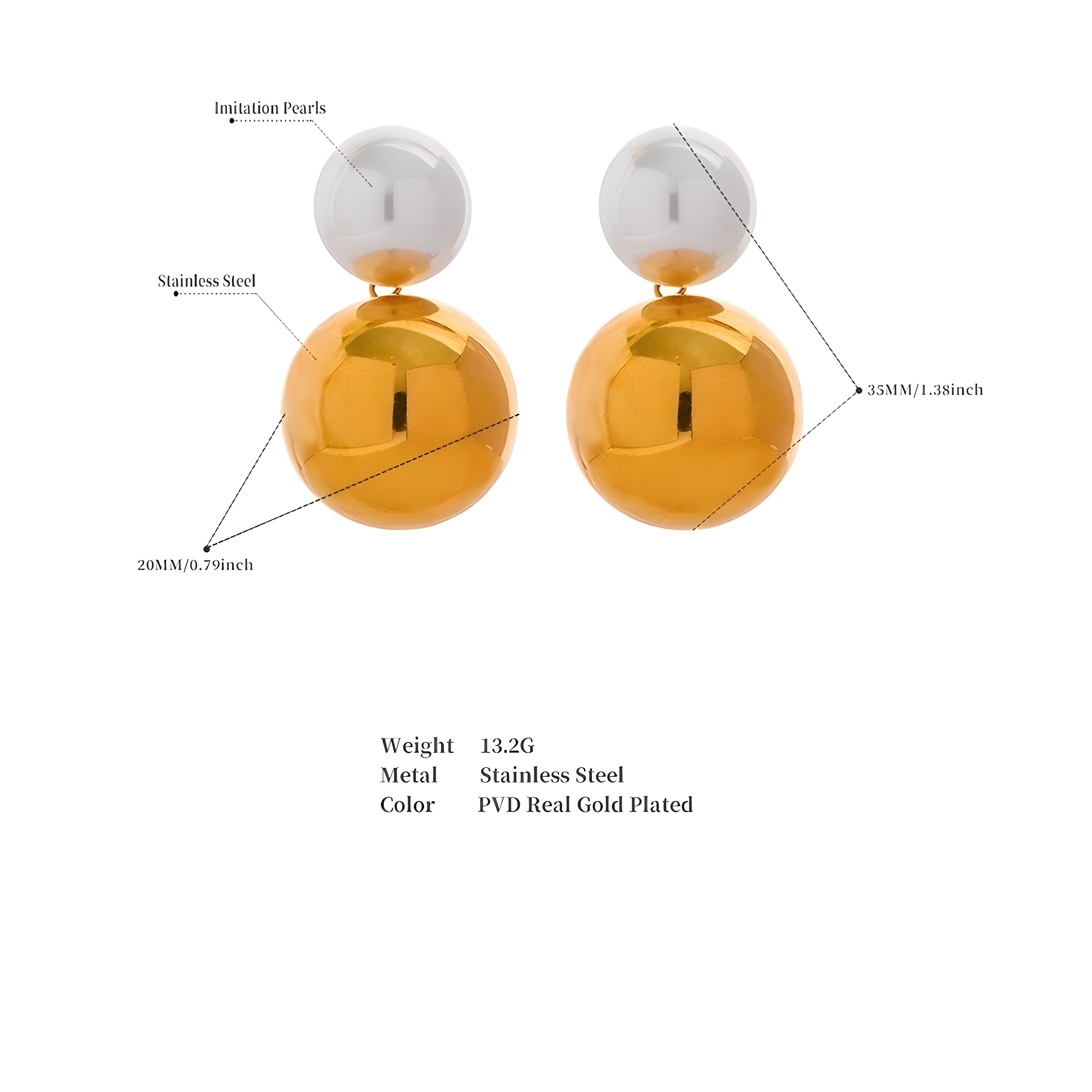 BEHI MELINDA EARRINGS