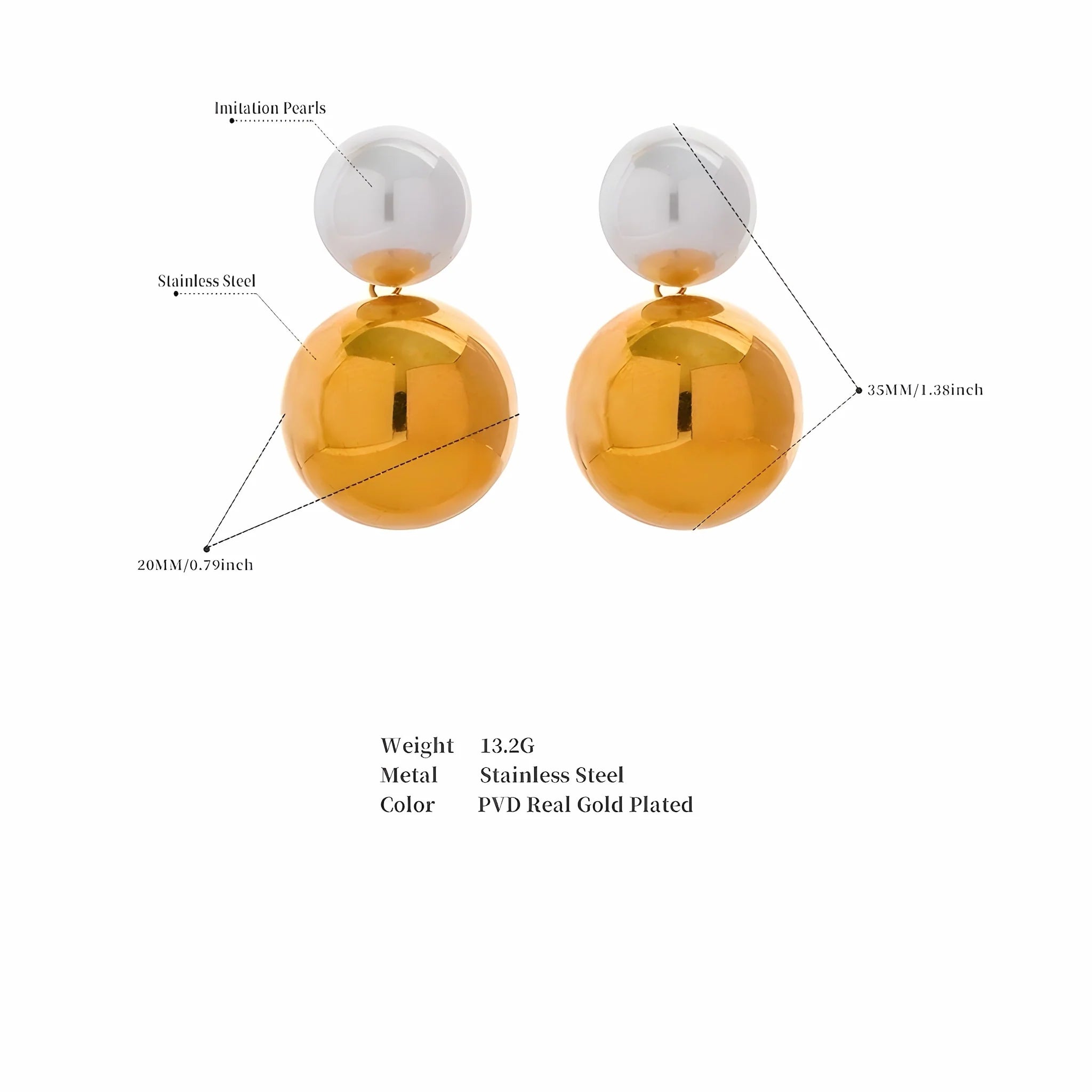BEHI MELINDA EARRINGS