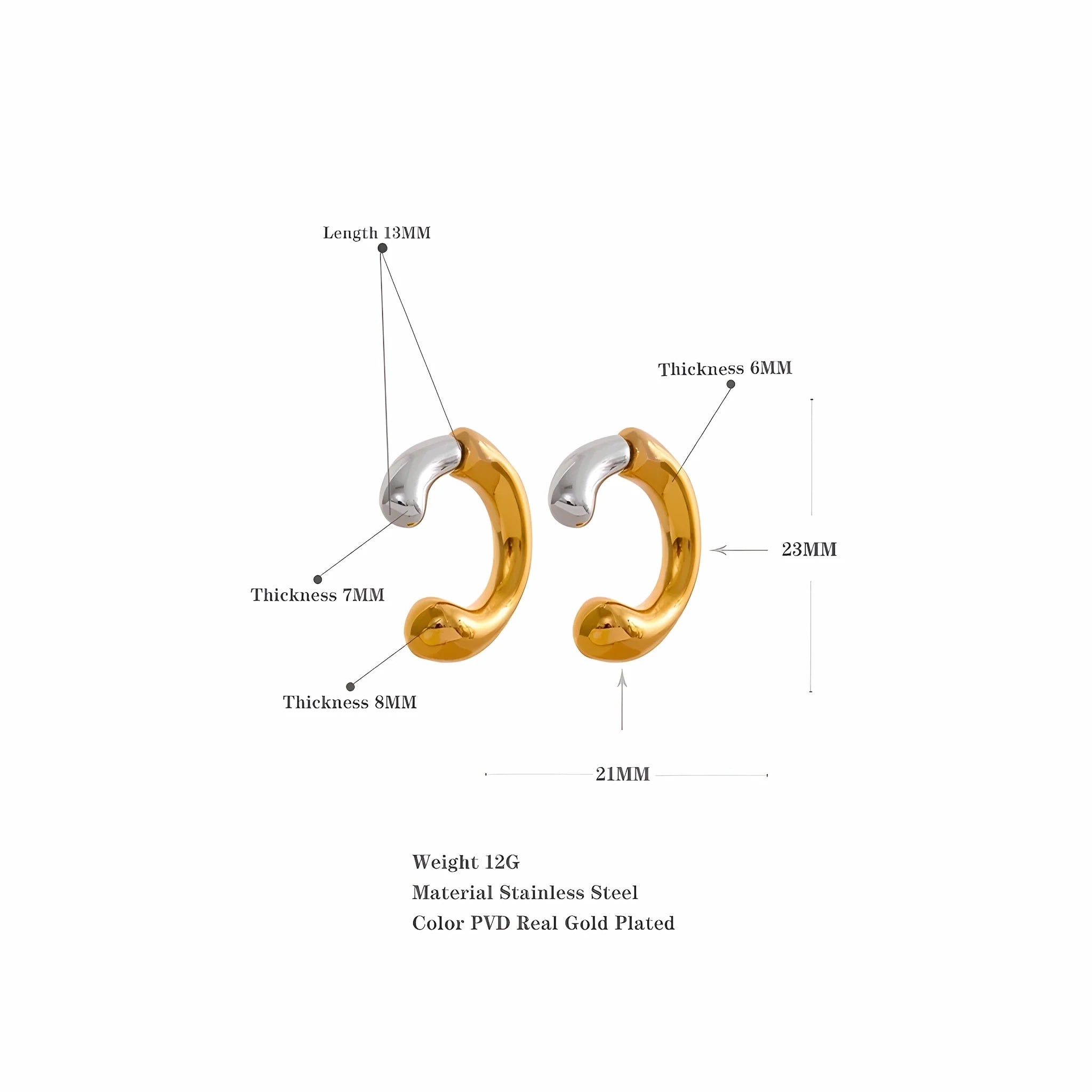 BEHI DAFNE EARRINGS