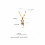 BEHI TIARA NECKLACE