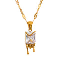 BEHI TIARA NECKLACE