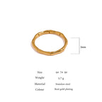 BEHI BAMBOO Ring
