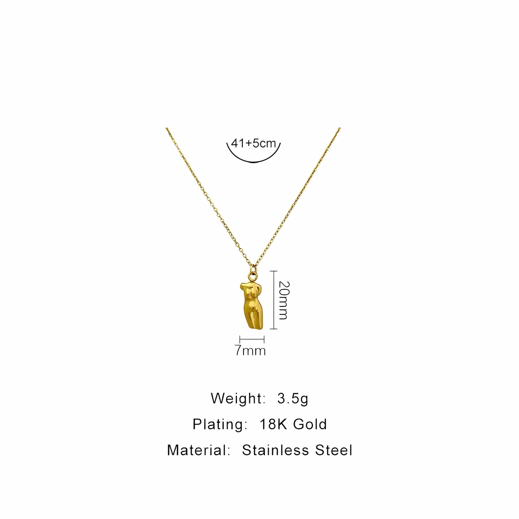 BEHI MANNEQUIN NECKLACE
