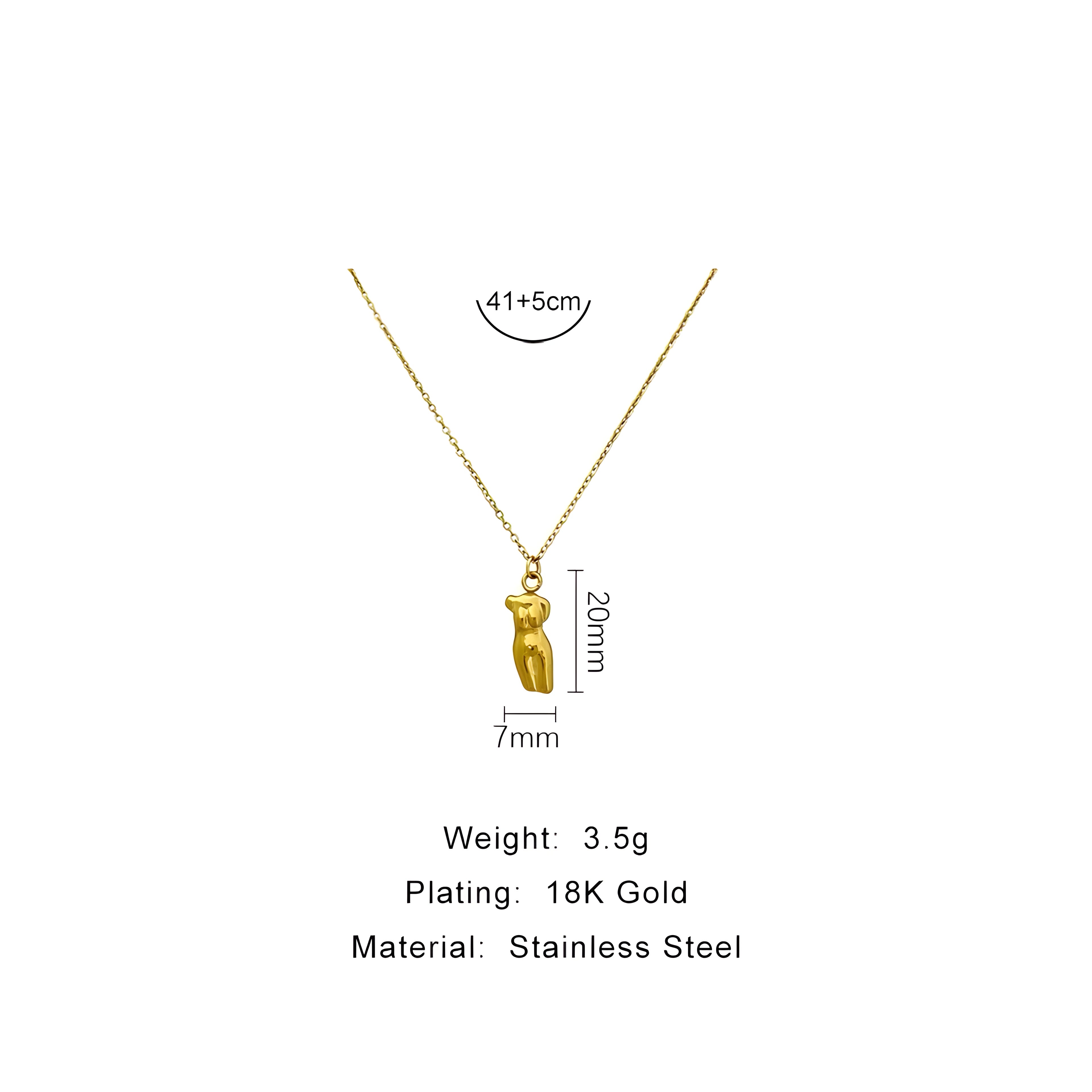 BEHI MANNEQUIN NECKLACE