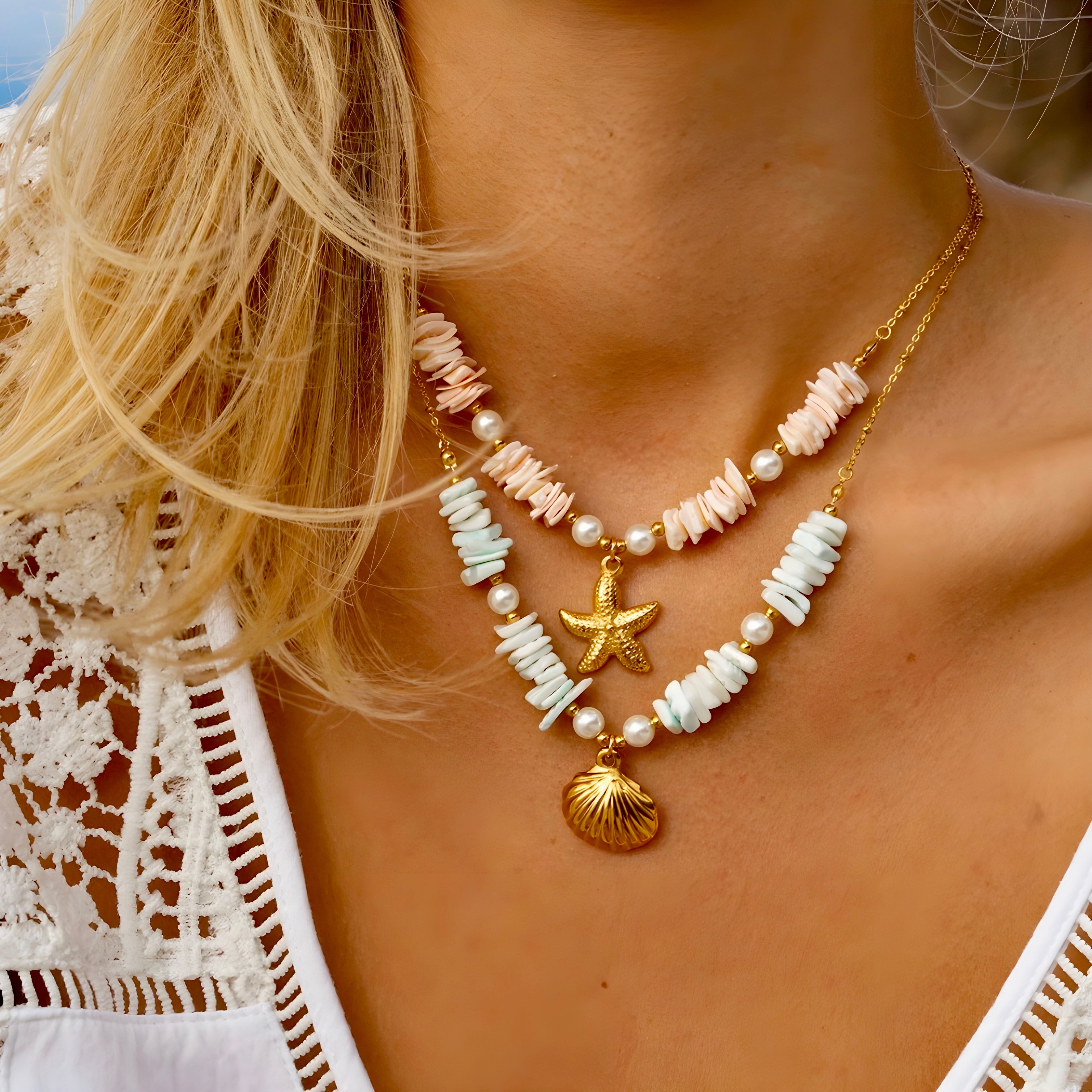 BEHI SHELL NECKLACE