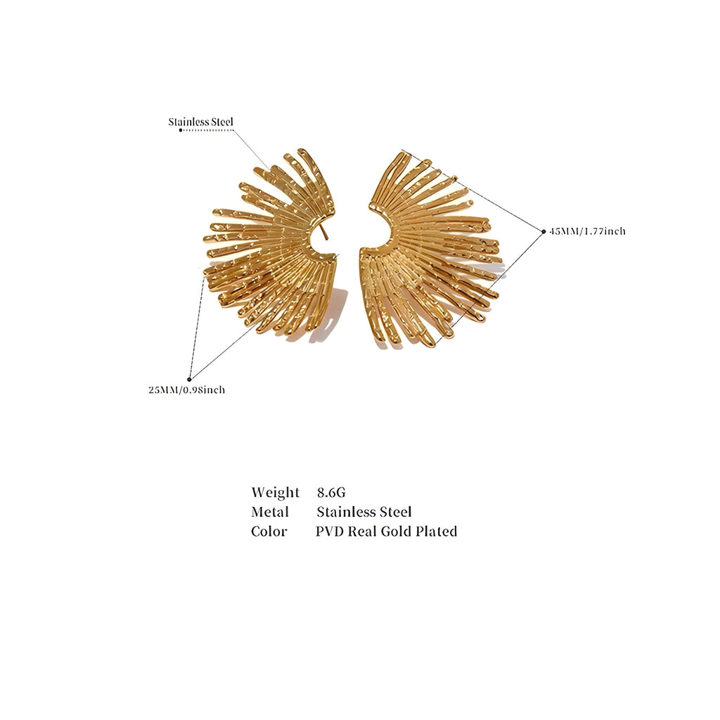 BEHI INDIGO EARRINGS