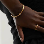 BEHI FLORELLE BRACELET & RING SET