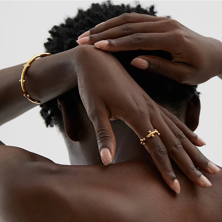 BEHI FLORELLE BRACELET & RING SET