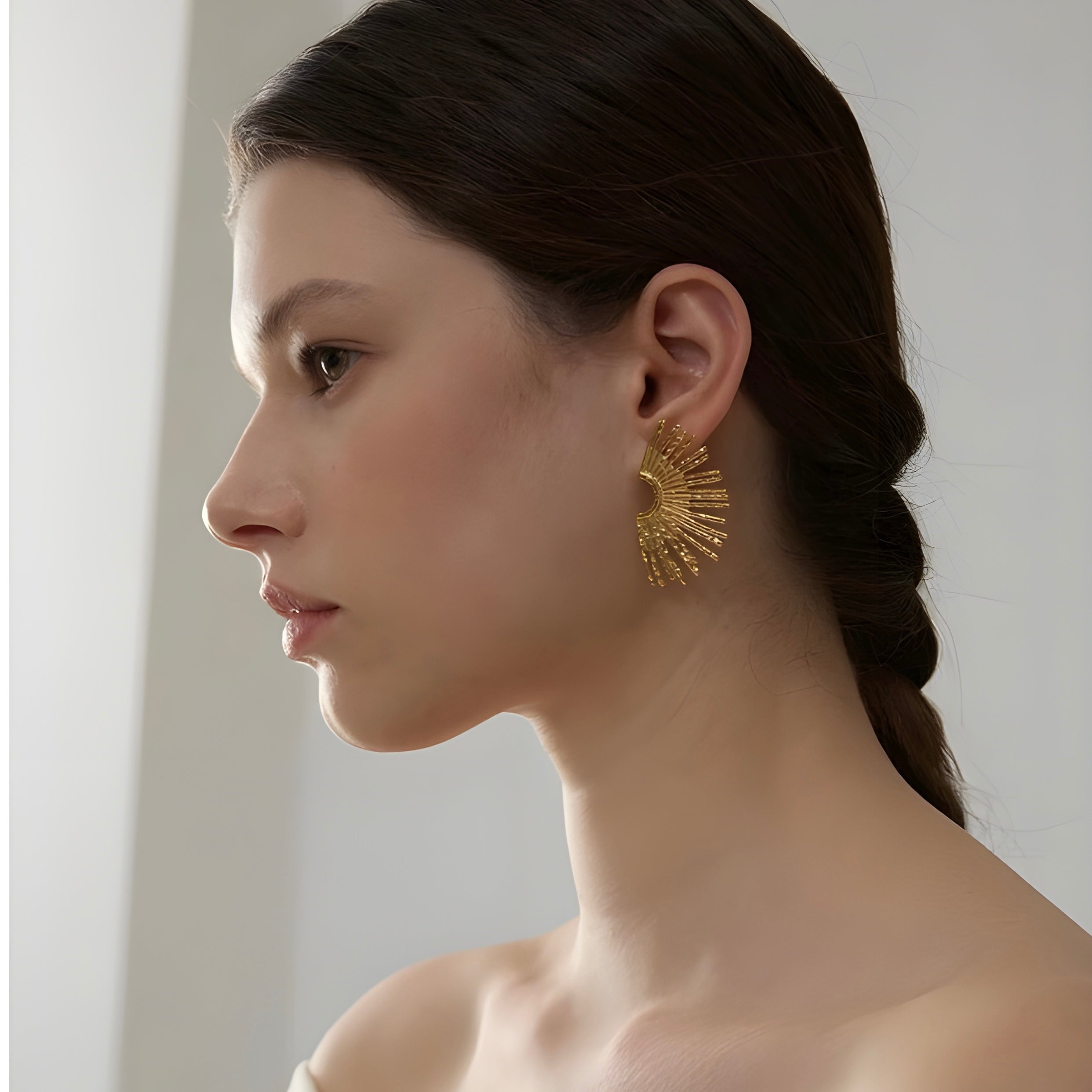 BEHI INDIGO EARRINGS