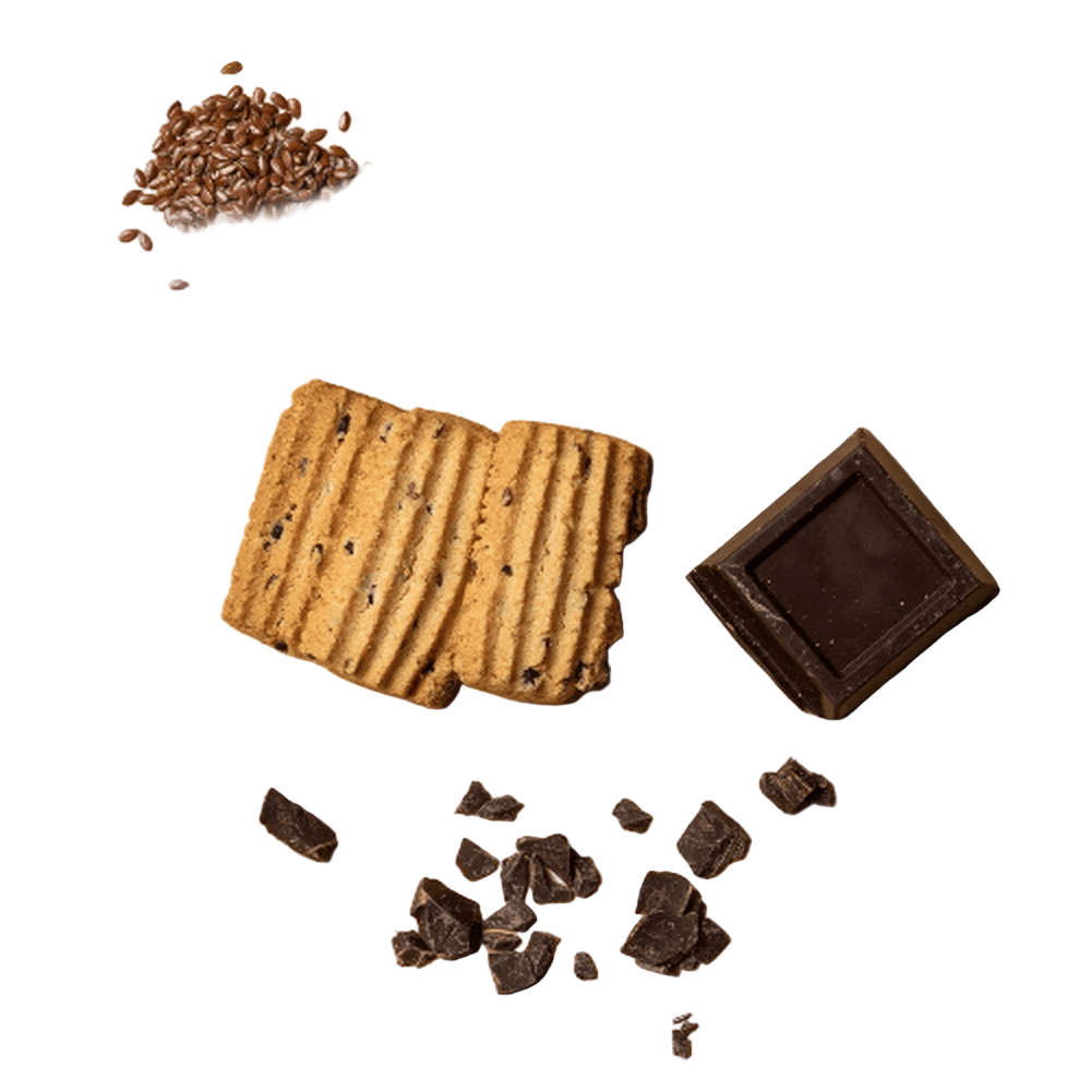 Linociocc con semi di Lino e Cioccolato - Zero Zucchero - Cavanna