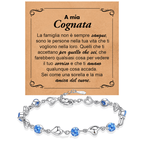 Bracciale Pietre Blu - A mia Cognata