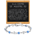 Bracciale Pietre Blu - Alla Nostra Maestra