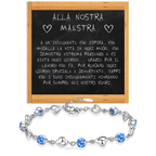 Bracciale Pietre Blu - Alla Nostra Maestra
