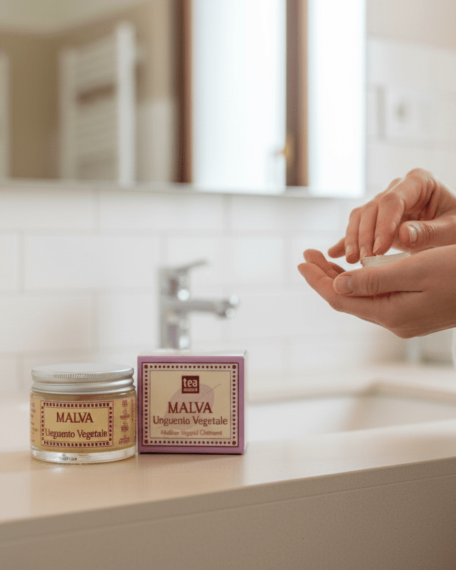 Unguento Vegetale alla Malva Nuova Formula - TeaNatura