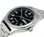 Orologio Casio MTP‑V006D‑1B – acciaio, giorno & data
