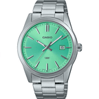Casio MTP‑VD03D‑3A2 – Orologio Analogico Quarzo Verde Menta