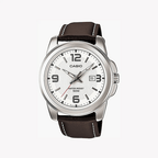 Casio MTP-1314L-7A – Orologio da Uomo Classico con Cinturino in Pelle marrone