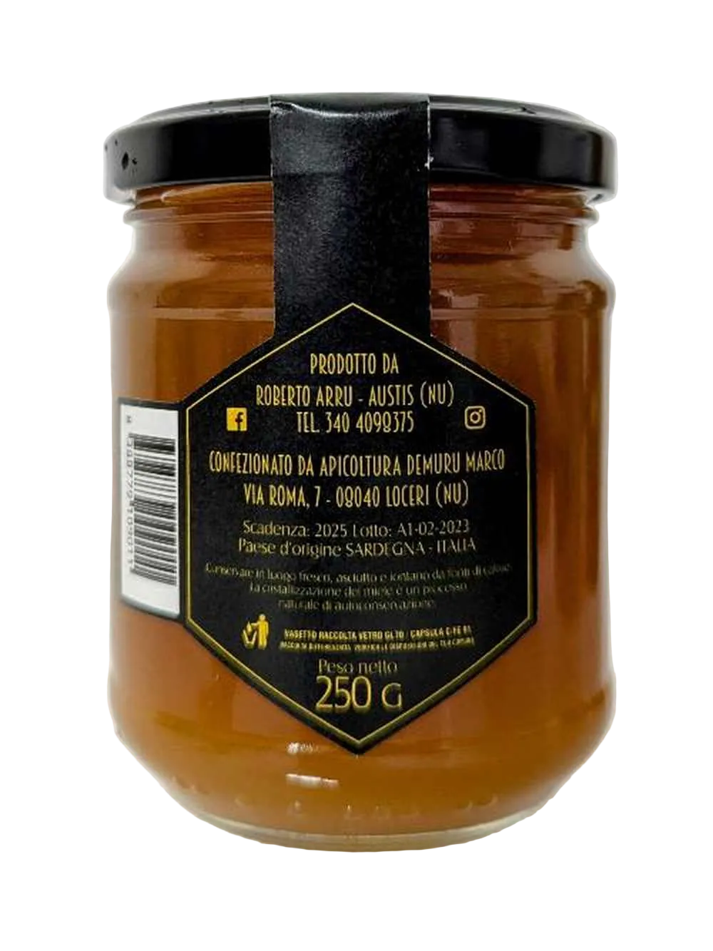 Miele di Erica 250gr - Apicoltura Roberto Arru