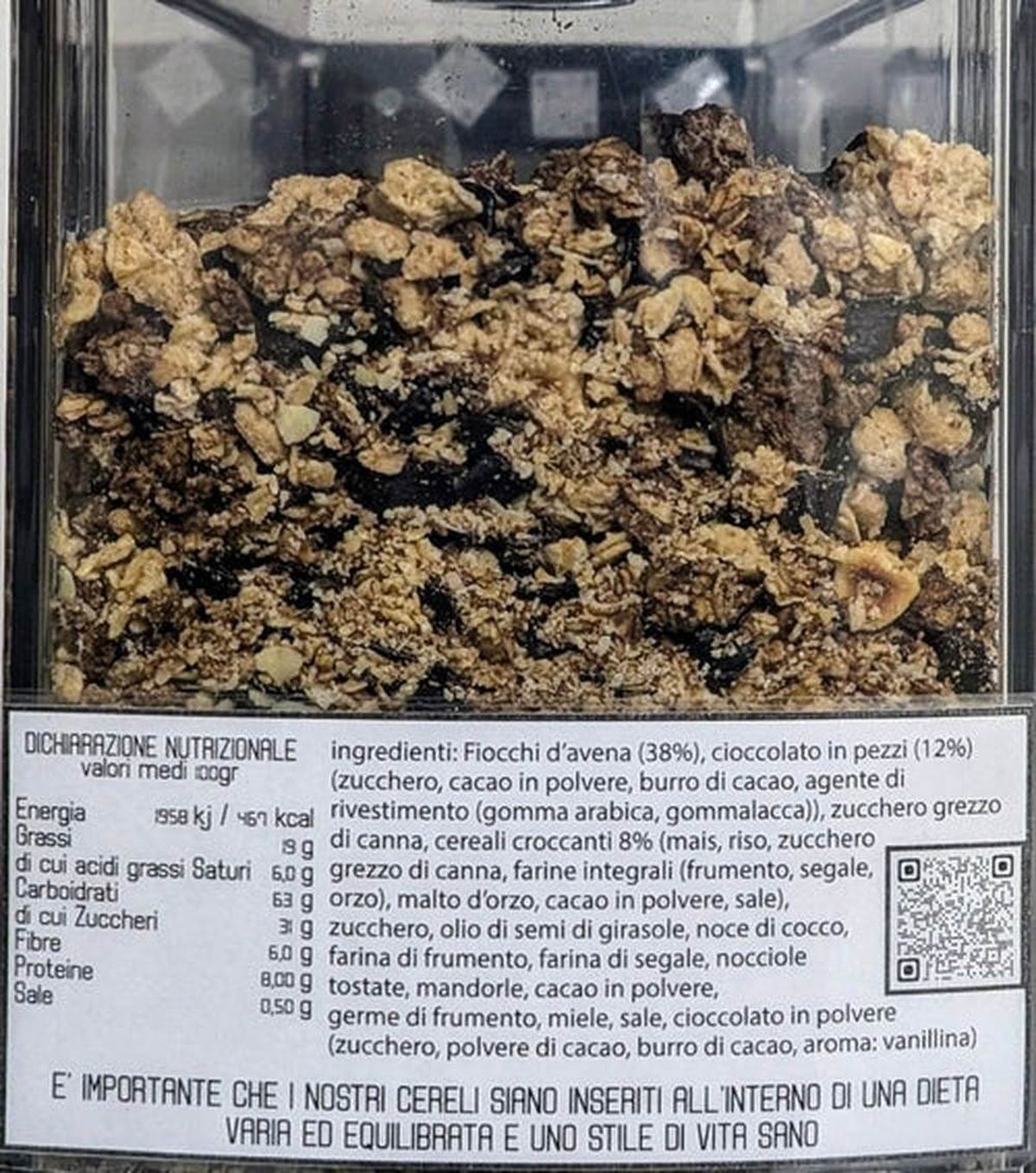 Muesli croccante Cioccolato - Cavanna