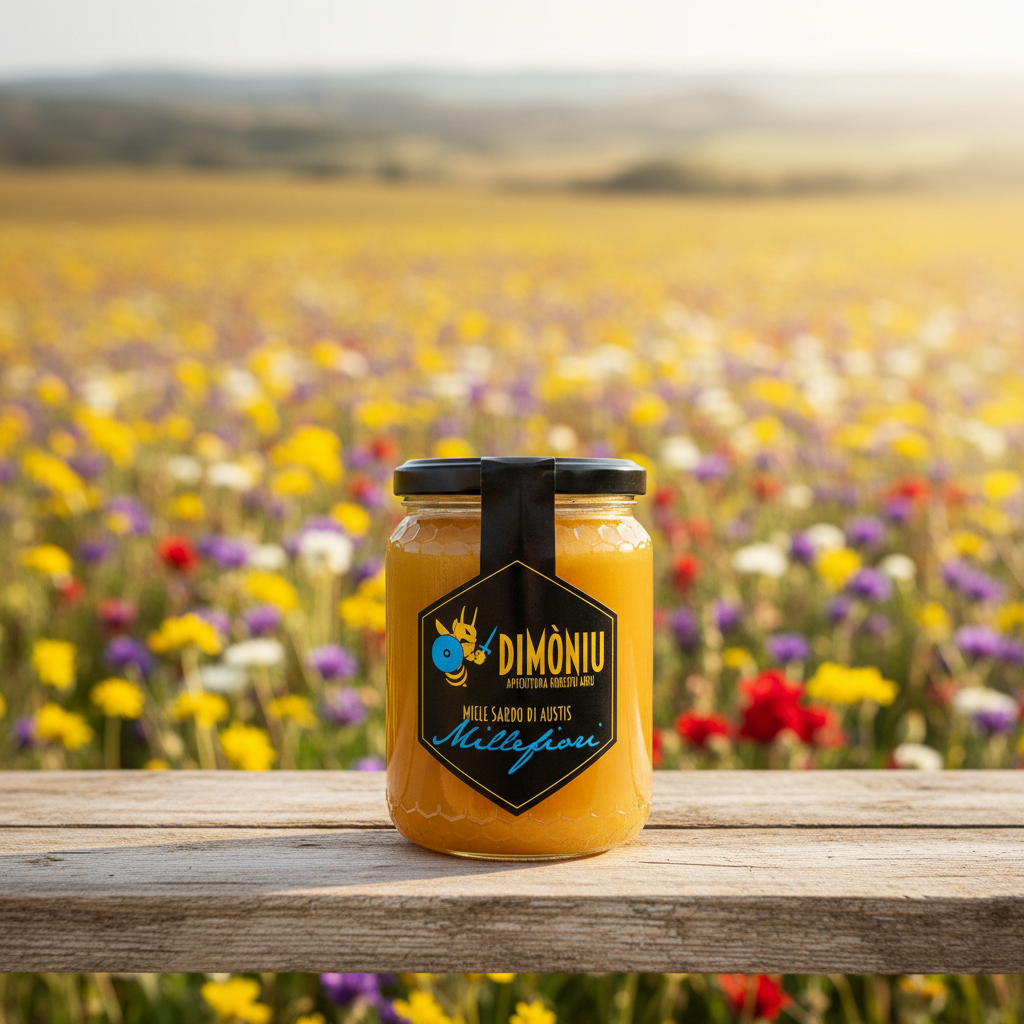 Miele di MilleFiori 500gr - Apicoltura Roberto Arru