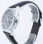 Casio MTP-V006L-1B2 – Orologio Uomo Classico con Cinturino in Pelle Nera e Quadrante Nero