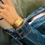 Casio AQ‑230GA‑9D – Orologio Analogico‑Digitale Vintage Oro