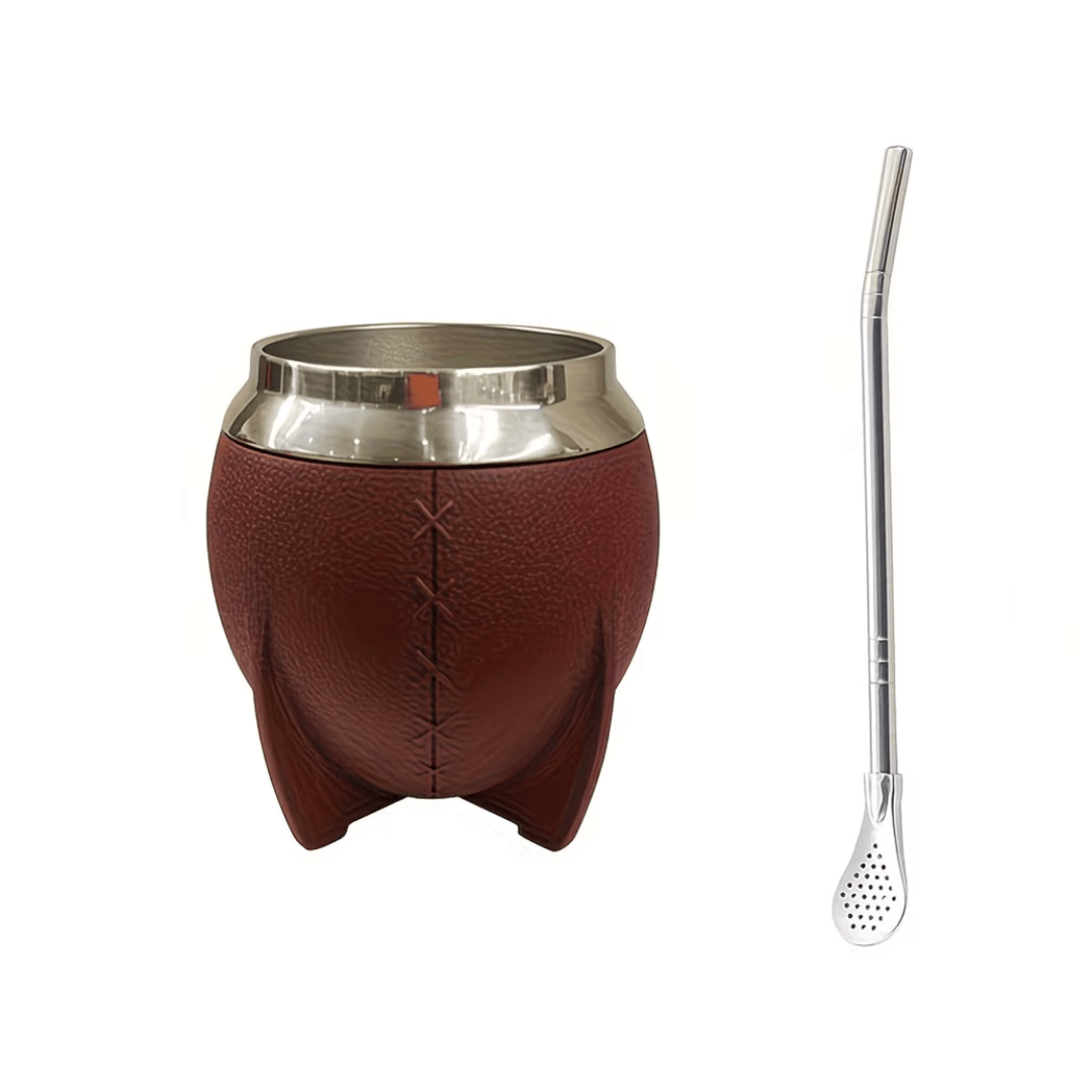 Tazza Bianca con Bombilla
