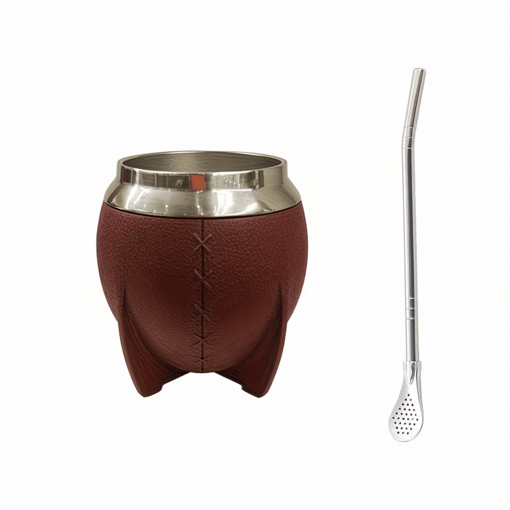 Tazza Bianca con Bombilla