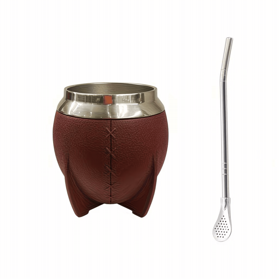 Tazza Bianca con Bombilla