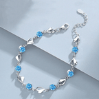 Bracciale Pietre Blu Compleanno - 50 anni