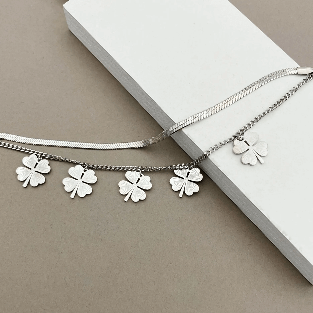 Bracciale Quadrifoglio Compleanno -  18 anni