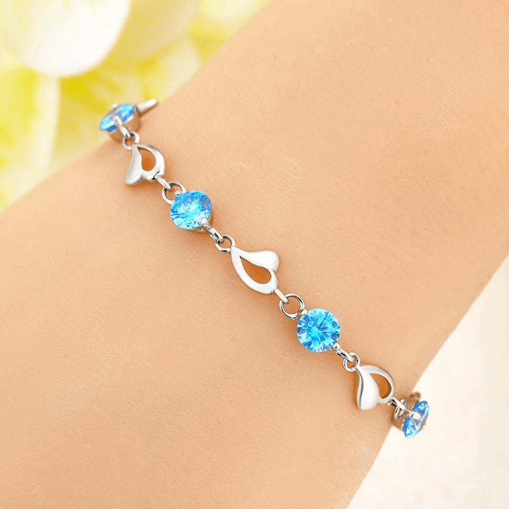 Bracciale Pietre Blu - Alla mia Fantastica Suocera