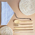 Set di Posate Bambù