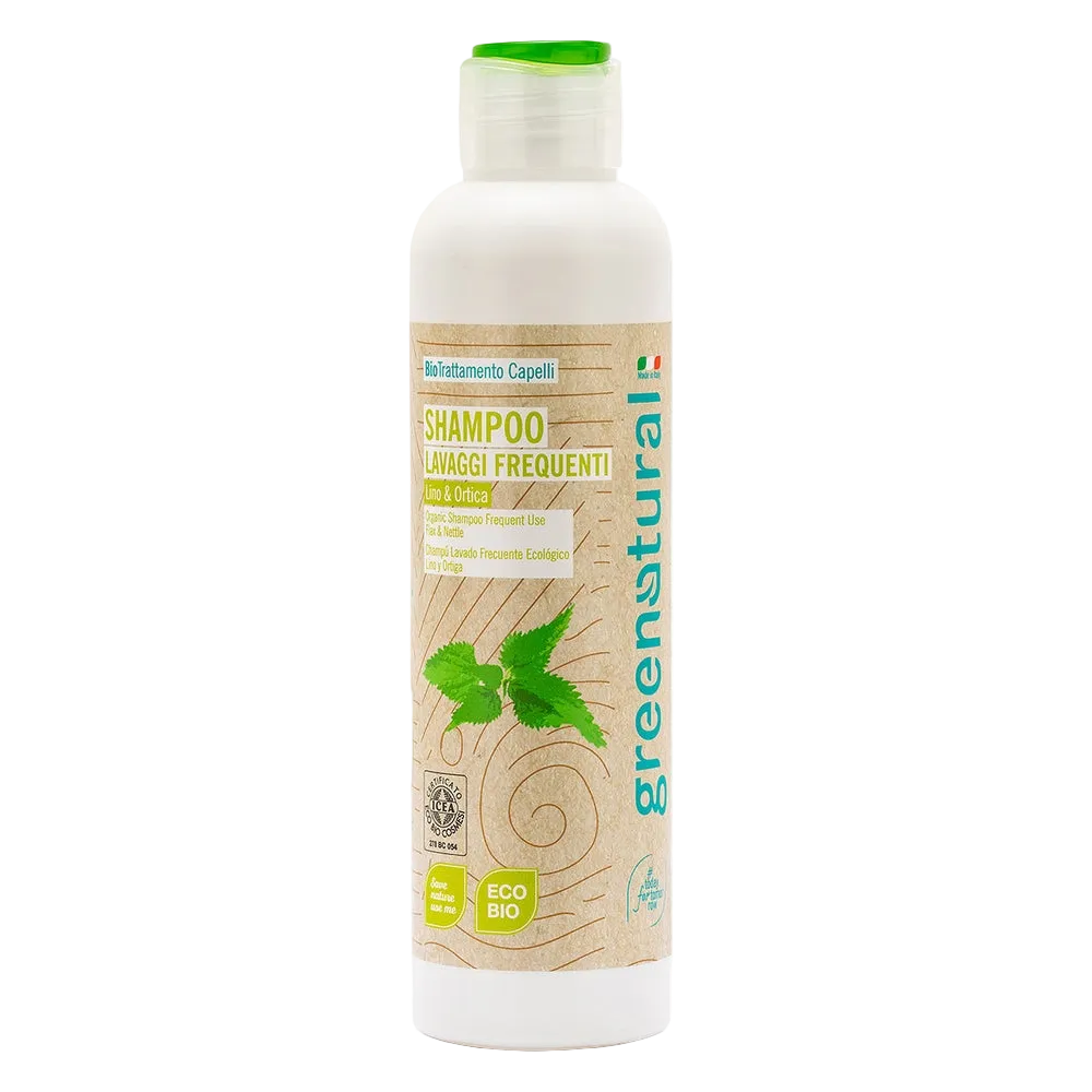 Shampoo Lavaggi Frequenti Lino & Ortica - Greenatural