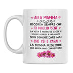 Tazza Alla Mamma Ricorda Sempre Che Ti Voglio Bene