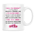 Tazza Alla Mia Madrina Ricorda Sempre Che Ti Voglio Bene