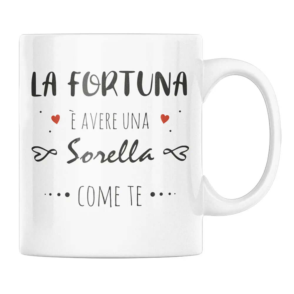 Tazza La Fortuna è Avere Una Sorella Come Te