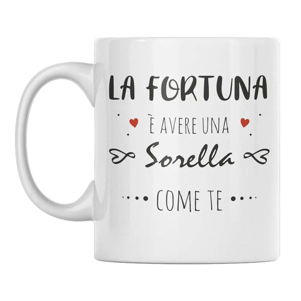 Tazza La Fortuna è Avere Una Sorella Come Te